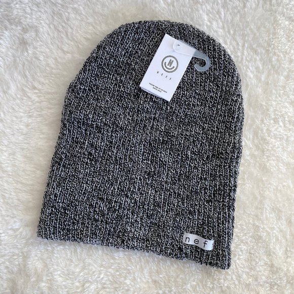 Neff Other - Neff Daily Heather Gray Knit Beanie Hat, for Men / Women, Super Soft & Stretchy